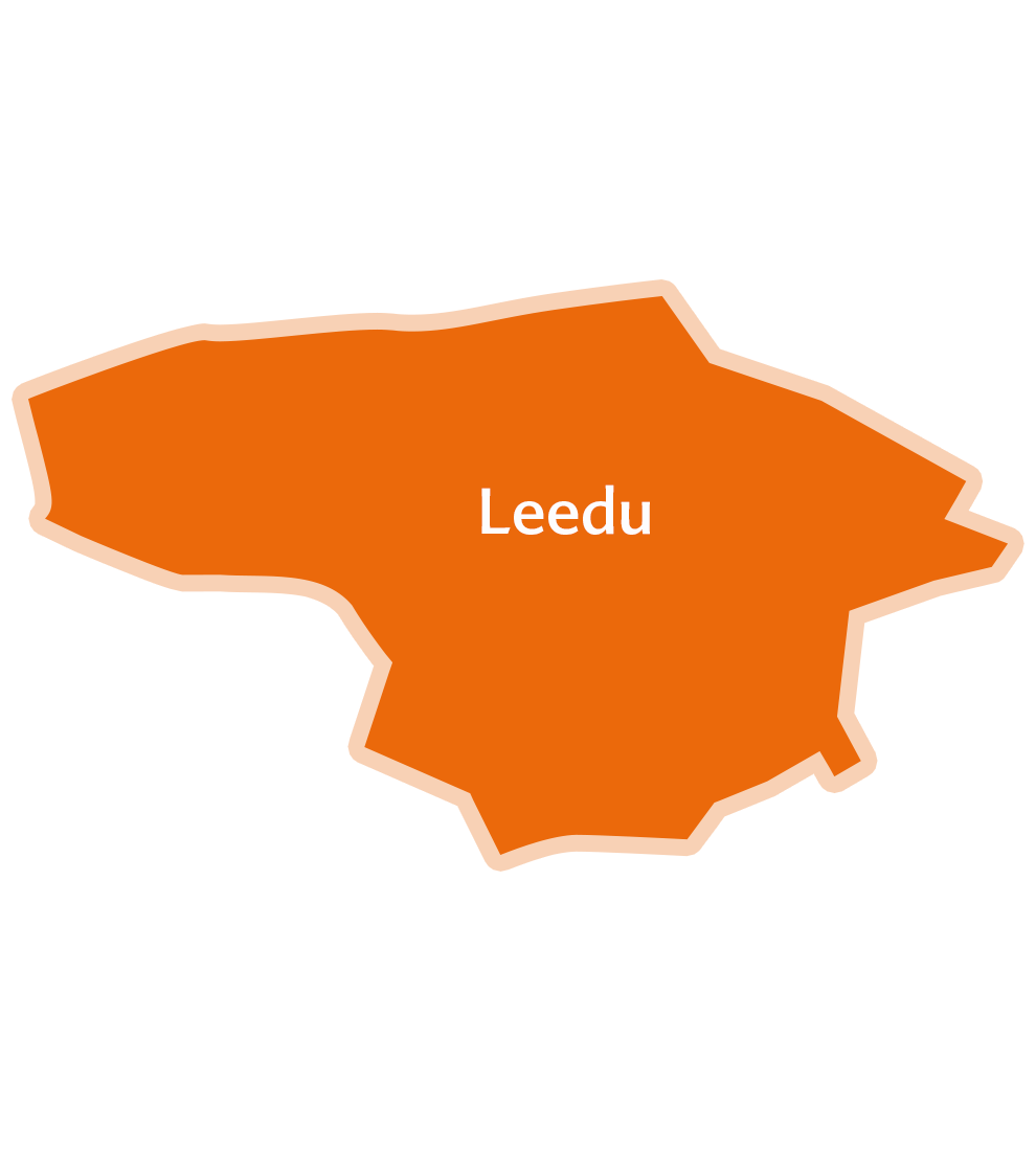 Leedu piirkonna või riigi kaart, mille keskel on nähtavalt nimetus "Leedu".